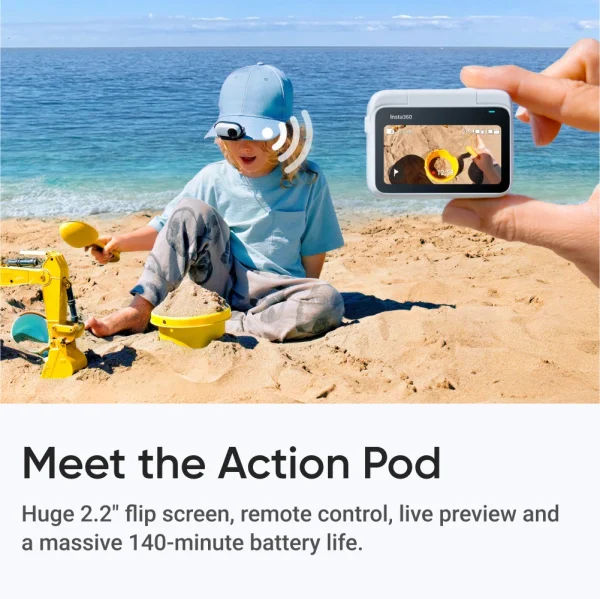 Insta360 GO 3S – 4K Tiny Camera, Portable and Versatile, Hands-Free, POV, Mount Anywhere, Stabilization - Image 5