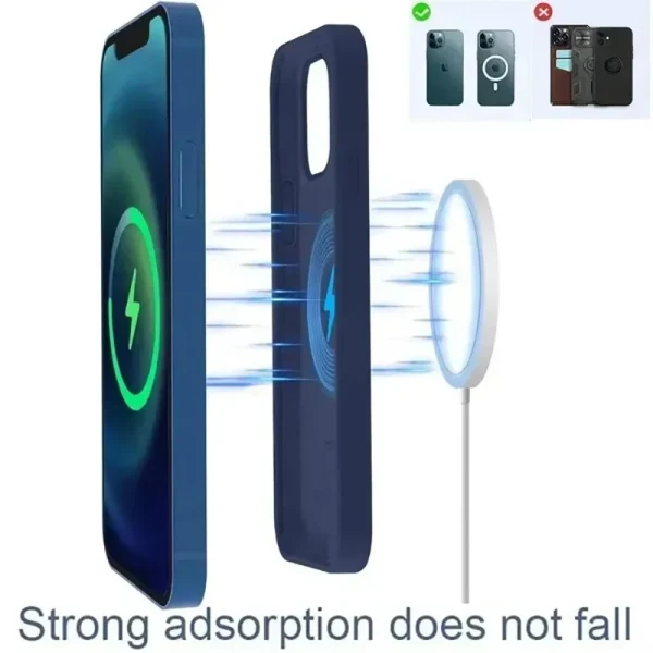 30W Wireless Charger Magnetic Fast Charging Device Pad For Magsafe iPhone 16 15 14 13 12 Pro Max Mini USB C 8Plus XR MAX Airpods - Image 5