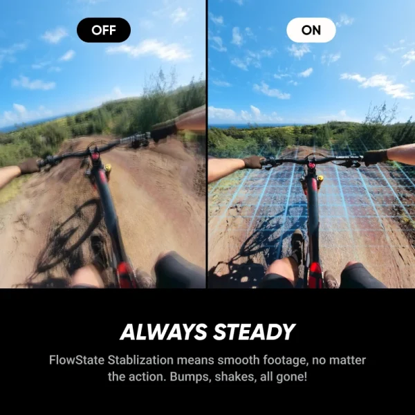 Insta360 X5 - Waterproof 8K 360° Action Camera, Leading Low Light, Invisible Selfie Stick Effect, Rugged and Replaceable Lens, 3 - Image 6