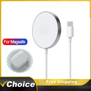 30W Wireless Charger Magnetic Fast Charging Device Pad For Magsafe iPhone 16 15 14 13 12 Pro Max Mini USB C 8Plus XR MAX Airpods