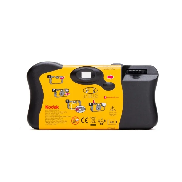 Classic Original Kodak FunSaver Single Use Camera With Flash Disposable Point-and-Point Film Cameras 27 Sheets 39 Sheets - Image 3