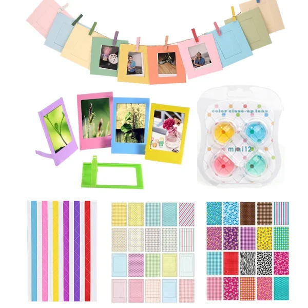 Original Fujifilm Instax Mini 12 Camera + 20 Sheets Instax Mini Film+ Album +Case Bag+ 10 in 1 Kits For Girl New Year Day Gifts - Image 4