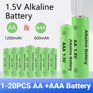 1.5V AA Battery AAA Rechargeable Batteries Alkaline 1200mAh for Torch Toys Clock MP3 Player Flashlight Replace Spare Accessories