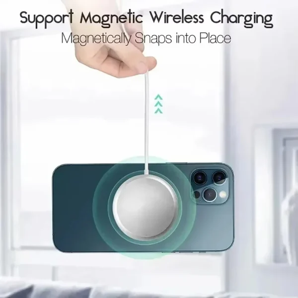 30W Wireless Charger Magnetic Fast Charging Device Pad For Magsafe iPhone 16 15 14 13 12 Pro Max Mini USB C 8Plus XR MAX Airpods - Image 3