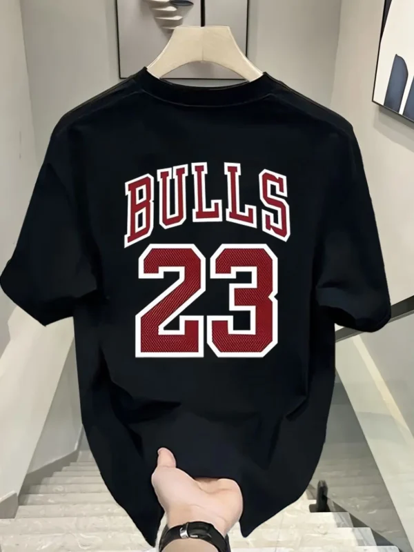 A Popular American Men's and Women's Casual and Versatile Pure Cotton Printed Short-sleeved T-shirt for The Summer of 2025