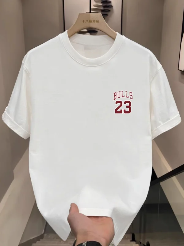 A Popular American Men's and Women's Casual and Versatile Pure Cotton Printed Short-sleeved T-shirt for The Summer of 2025 - Image 4