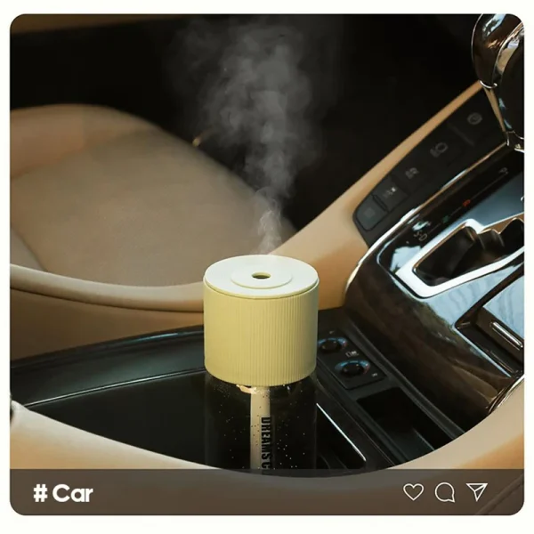 Rechargeable Mini Humidifier 268ml USB Mute Cool Mist Sprayer for Home Bedroom Car Portable Moisturizes Skin Water Diffuser - Image 3