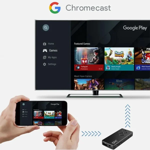 G96 high-performance android 13.0 4k smart TV Stick ATV H313 2GB RAM 16GB ROM Q2 infrared remote control tv stick Dual Wifi - Image 4